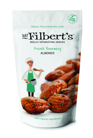 Mr Filbert's fresh rosemary almonds