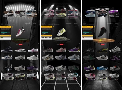 The Adidas Virtual Footwear Wall, by Start JudgeGill