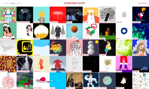 Christmas Gifs Website