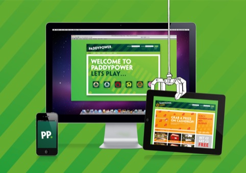 Paddy Power's on-screen look