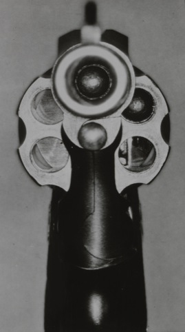 Professor Sheldon Hine Pistol Lit by Coaxial Lighting View 2 1950. Courtesy of Michael Hoppen Gallery