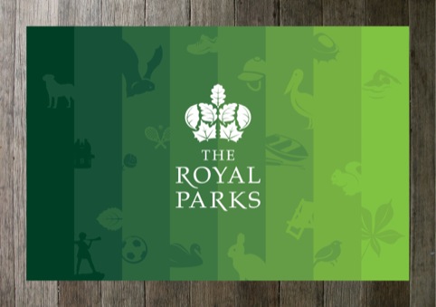 Pictograms applied to a poster