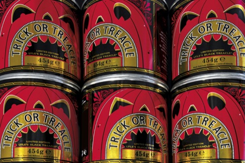 Design Bridge's Halloween packaging for Tate and Lyle's Black Treacle