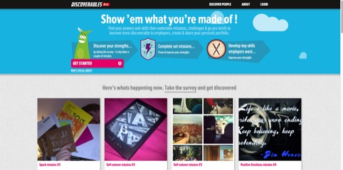 Discoverables beta site