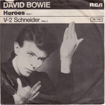 David Bowie Heroes RCA Photography by Masayoshi Sukita Germany 1977