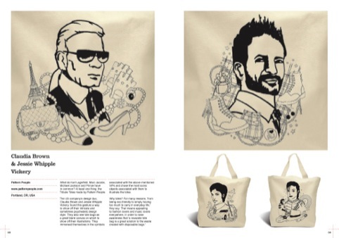Designs by Claudia Brown and Jessie Whipple Vickery from Pattern People