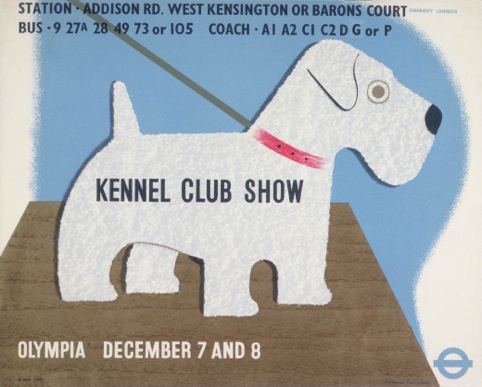 Kennel Club Show, by Tom Eckersley and Eric Lombers, 1938