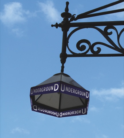 lamp outsiude unknown station