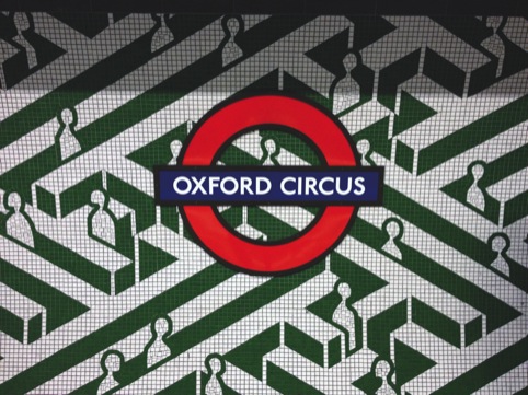 Oxford Circus mural