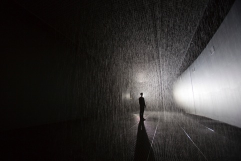 Random International's Barbicamn Rain Room