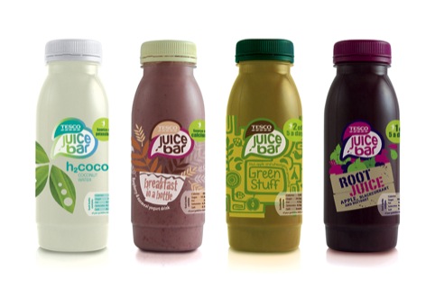 Part of Tesco's Juice Bar range