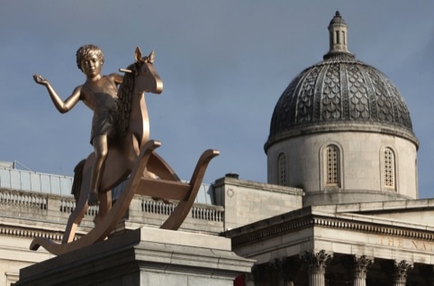 Elmgreen and Dragset's Fourth Plinth bronze equestrian statue, Powerless Structures Fig 101