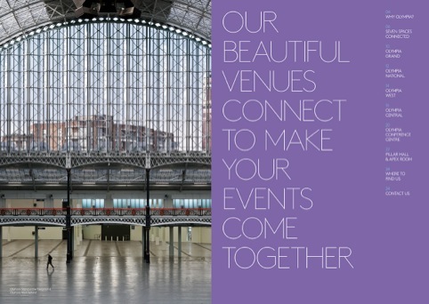 Seven venues are now linked up at Olympia London