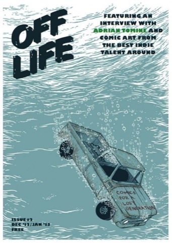 Cover for Off Life issue two, by Mat Pringle