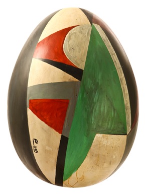 Razzle Dazzle Egg 13, by Billy Childish