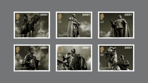 The six stamps