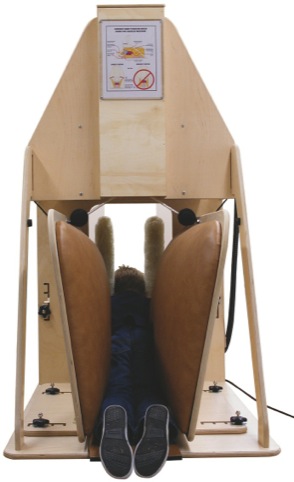 A version of Temple Grandin's Squeeze/Hug Machine