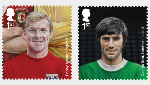 Bobby Moore and George Best