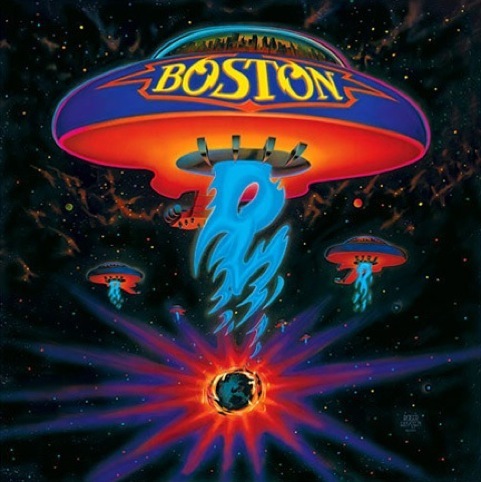 Boston album cover by Paula Scher