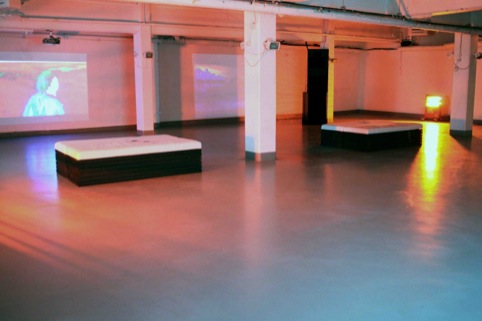 Dinos Chapman's Vinyl Factory installation