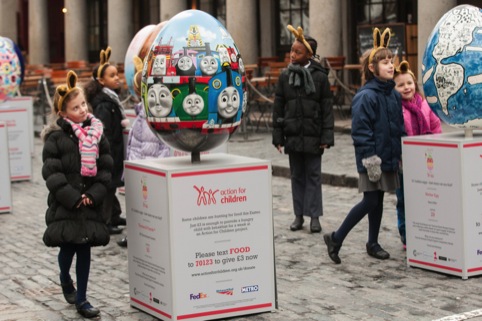 The eggs at Covent Garden