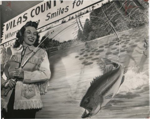 Maggie Swampwater, Woman Indian Guide, Daily News 1950