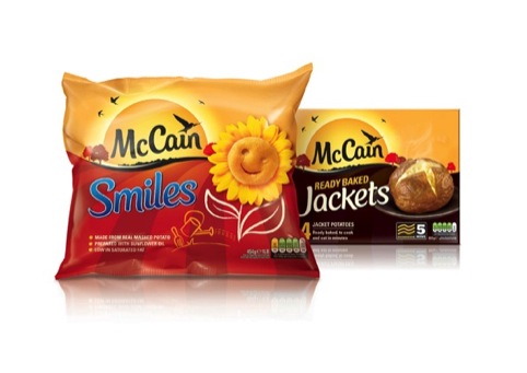 McCain potato smiles and jackets