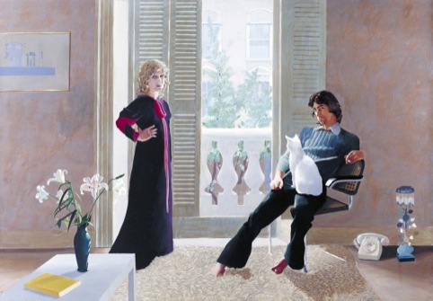 Mr and Mrs Clark and Percy, 1970 - 1,  David Hockney