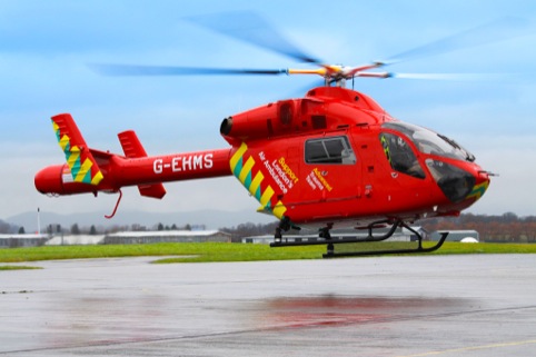 The new London Air Ambulance helicopter design