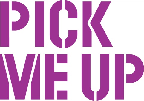 Pick Me Up logo in purple