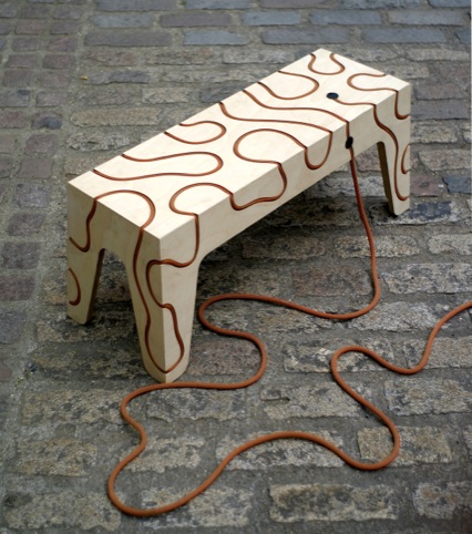 Rope Bench, Yoav Reches