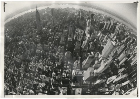 Skyline of Manhattan, Wide World Photo 1977