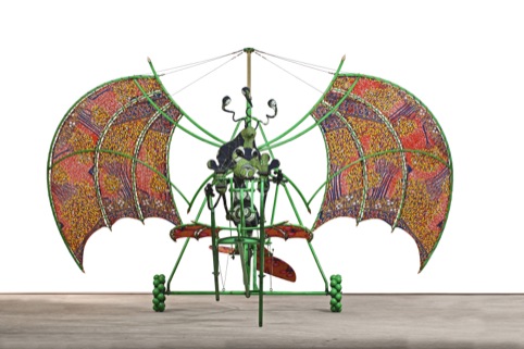 Alien Man on Flying Machine 2011