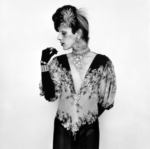 Peter Hujar Cockette John Rothermel in a Fashion Pose (Cockette) 1973