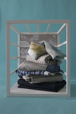 Fabrics: ?Mirella by Romo, Idaho by Boussac at Pierre Frey, Indus and Nambie both by Pierre Frey, ?Blazeby Harlequin, ?Parker Jute Herringbone by Schumacher at Turnell and Gigon.