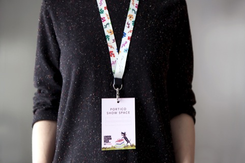 London Fashion Week lanyard