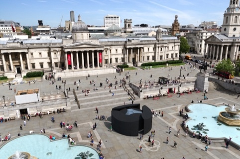 The Sound Portal at Trafalgar Square during London Design Festival