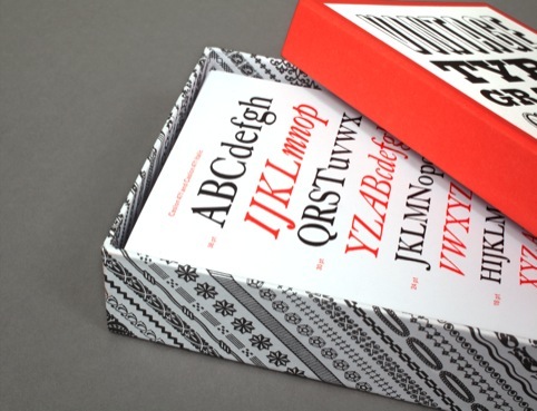 Vintage Typography Cards by Princeton Architectural Press