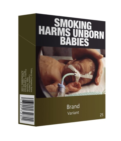 Australian standardised cigarette packaging