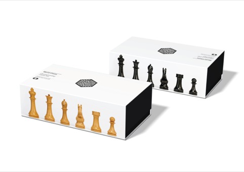 Boxed-up chess set