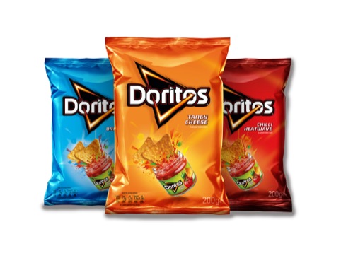 Doritos UK packs