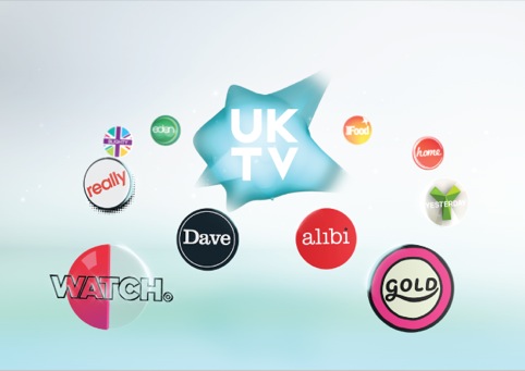 UKTV logo shown with channel sub brands