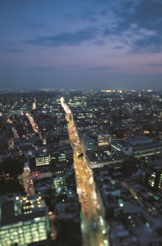 Oxford Street, as seen from Centre Point