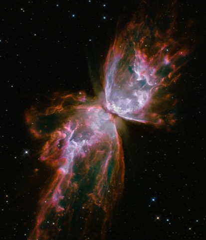 Butterfly Emerges from Stellar Demise in Planetary Nebula NGC 6302