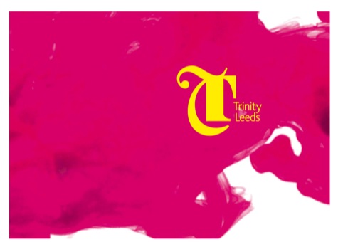 Trinity Leeds brand designed by Fitch