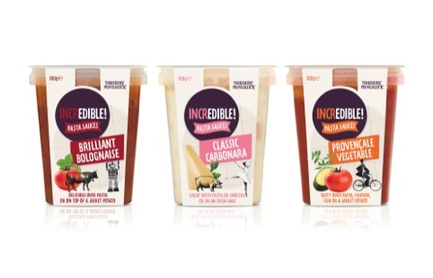 Incredible! pasta sauce designed by BB Studio