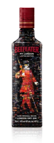 Limited edition Beefeater bottle by Coley Porter Bell