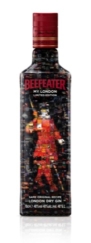 Limited edition Beefeater bottle by Coley Porter Bell 