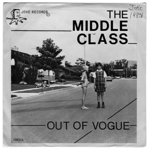 The Middle Class, Out Of Vogue, Joke Records, 1978