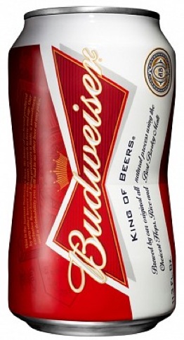 New bowtie-shaped Budweiser can